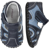 Pediped Originals Brody Navy Light Blue